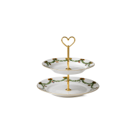 2 tier cake stand